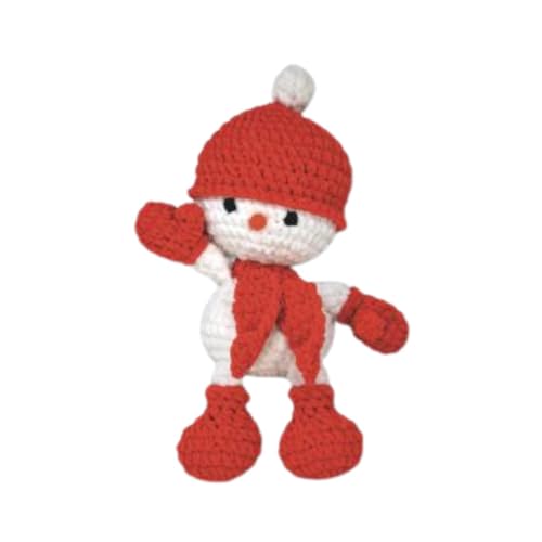Dotty Design Knitty Critters - Knitty Critters Make Christmas - Twinkle Red Snowman | Anfängerfreundliches Häkel-Bastelset mit recyceltem Garn Dotty Design Knitty Critters - Knitty Critters Make Christmas - Twinkle Red Snowman | Anfängerfreundliches Häkel-Bastelset mit recyceltem Garn von Dotty Design