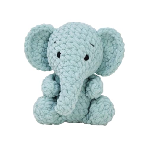 Dotty Design Knitty Critters - Yarnimals - Elliot der Elefant | Anfängerfreundliches Häkel-Bastelset mit recyceltem Garn Dotty Design Knitty Critters - Yarnimals - Elliot der Elefant | Anfängerfreundliches Häkel-Bastelset mit recyceltem Garn von Dotty Design