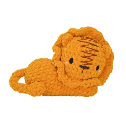 Dotty Design Knitty Critters - Yarnimals - Saghir der Löwe | Anfängerfreundliches Häkel-Bastelset mit recyceltem Garn Dotty Design Knitty Critters - Yarnimals - Saghir der Löwe | Anfängerfreundliches Häkel-Bastelset mit recyceltem Garn von Dotty Design