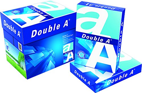 5 Stück A4 Kopierpapier 500 Blatt 80 g Double A Qualität Premium Extra Weiß von Double A