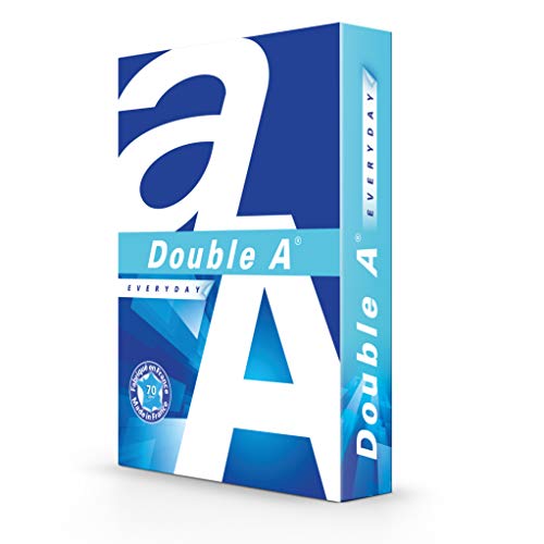 Double A Drucker-/ Kopierpapier Everyday: A4, 70 g/m², 500 Blatt, weiß von Double A