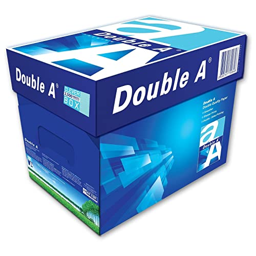 Double A Drucker-/ Kopierpapier Expressbox: A4, 80 g/m², 2500 Blatt (lose), weiß von Double A