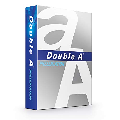Double A Drucker-/ Kopierpapier Presentation: A4, 100 g/m², 500 Blatt, weiß von Double A