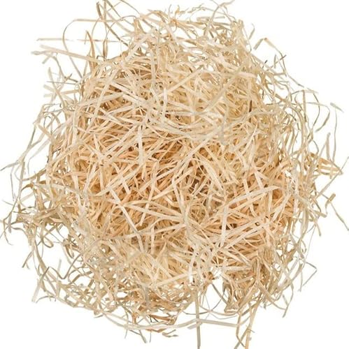 10 Kilogramm (Kg) Holzwolle | Natur | Erdbeerholzwolle | In Deutschland hergestellt | Ideal als Füllmaterial, zur Dekoration oder zum Basteln | Unbehandelt von Doubleyou Geovlies & Baustoffe