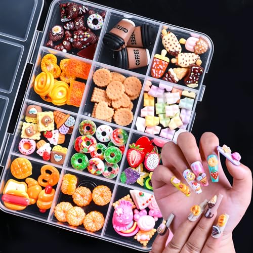 3D-Mix-Nagelanhänger, Acryl, verschiedene Farben, niedlicher Nagelkunst-Anhänger, hohl, Süßigkeiten, Schmuck, Nagelzubehör für Nagelkunst, Design, Bastelzubehör 3D-Mix-Nagelanhänger, Acryl, verschiedene Farben, niedlicher Nagelkunst-Anhänger, hohl, Süßigkeiten, Schmuck, Nagelzubehör für Nagelkunst, Design, Bastelzubehör von DouborQ