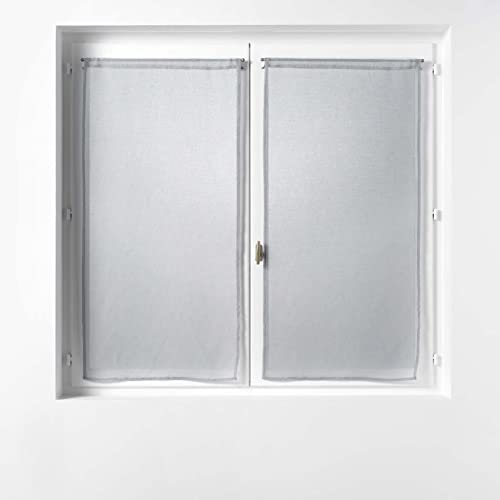 Douceur d'Intérieur, Gardine, 2 x 60 x 160 cm, Sandra Grau, sandfarbenes Voile Douceur d'Intérieur, Gardine, 2 x 60 x 160 cm, Sandra Grau, sandfarbenes Voile von Douceur d'Intérieur