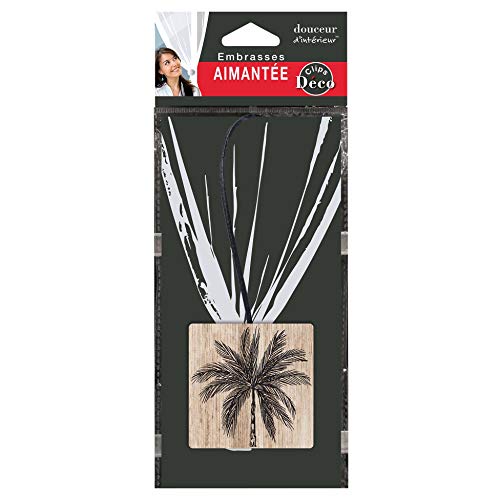 Douceur d'Intérieur Cycas Magnetverschluss, MDF, Schwarz, L 43 x 6 x 6 cm Douceur d'Intérieur Cycas Magnetverschluss, MDF, Schwarz, L 43 x 6 x 6 cm von Douceur d'Intérieur