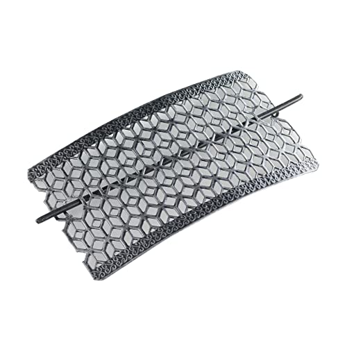 Douceur d'Intérieur Raffhalter Brosche 10 x 17,5 cm Metall Patina ruchea schwarz/Silber Douceur d'Intérieur Raffhalter Brosche 10 x 17,5 cm Metall Patina ruchea schwarz/Silber von Douceur d'Intérieur