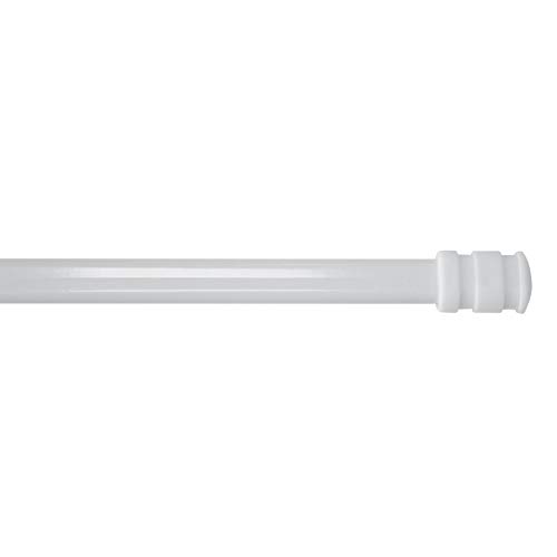 Douceur d'intérieur Ovale Verglasung ausziehbar 13 mm 80 < 140 cm Metall VO13 weiß von Douceur d'Intérieur