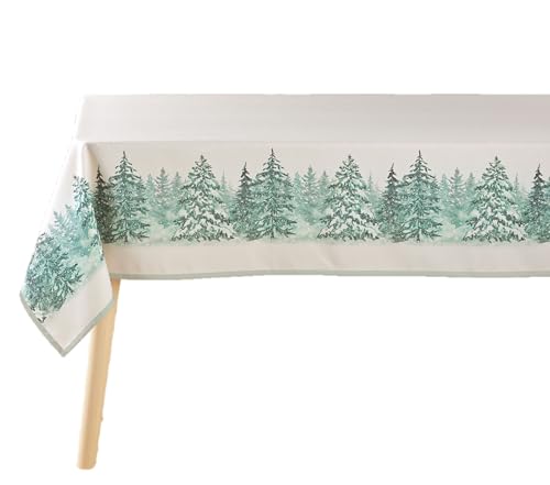 Douceur d'Intérieur Christmas Tischdecke, rechteckig (150 x 300 cm), bedrucktes Polyester von Douceur d'Intérieur