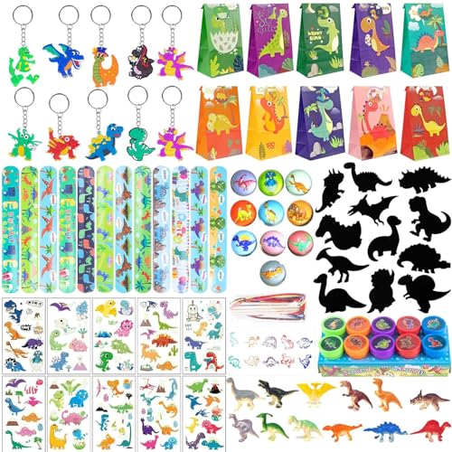 Dowdiles Dinosaurier Partytüten Kindergeburtstag Mitgebsel, 86 tlg. Gastgeschenke Kindergeburtstag, Mitgebsel Kindergeburtstag Mitgebsel Set mit Schlüsselanhänger, Kindergeburtstag, Weihnachten Dowdiles Dinosaurier Partytüten Kindergeburtstag Mitgebsel, 86 tlg. Gastgeschenke Kindergeburtstag, Mitgebsel Kindergeburtstag Mitgebsel Set mit Schlüsselanhänger, Kindergeburtstag, Weihnachten von Dowdiles