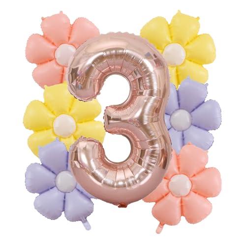 7-teiliges Geburtstagsdekorationsset für 3-jährige Kinder, mit Ballons mit der Zahl 3, Geburtstagsdekorationsgeschenk für 3-jährige Jungen und Mädchen, Ballondekoration 7-teiliges Geburtstagsdekorationsset für 3-jährige Kinder, mit Ballons mit der Zahl 3, Geburtstagsdekorationsgeschenk für 3-jährige Jungen und Mädchen, Ballondekoration von Doyomtoy
