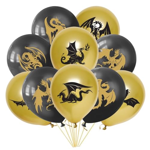 Drachen Geburtstag Deko,Doyomtoy Dragon Luftballon Happy Birthday Party Dekoration Dragons Geburtstagsdeko für Kinder Party 40 Stück Drachen Geburtstag Deko,Doyomtoy Dragon Luftballon Happy Birthday Party Dekoration Dragons Geburtstagsdeko für Kinder Party 40 Stück von Doyomtoy