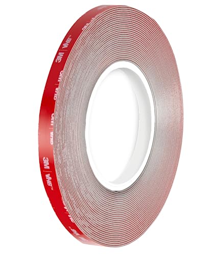 3M VHB LSE110 - Doppelseitiges Acrylschaum-Klebeband, für schwierige Oberflächen - Wasserbeständigkeit, hohe und niedrige Temperaturen, Vibrationen und Stöße - Auto, Haus, Sport (9 mm x 3 m) von Dpm tapes