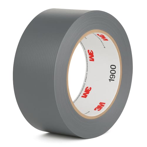 Dpm tapes - 1900 Duct Tape - Amerikanisches Klebeband extra stark für Reparaturen, Befestigung, Verpackung, Versiegelung, alle Anwendungen - Für den Innen- und Außenbereich - 50 mm x 50 m (Grau) von Dpm tapes