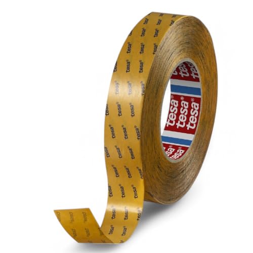 Dpm tapes - tesa 51966 doppelseitiges PET-Klebeband: starke Haftung, hält auf schwierigen Untergründen. Dicke 0,2 mm, beständig bis 130 °C, mit UV-Beständigkeit - (30 mm) von Dpm tapes