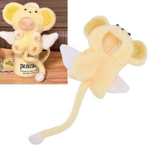 Dpofirs Kleidung für 17 cm Puppen, Gelbe Süße Engelsstil -Hoodie -Outfit, Kostüm, 17 cm Puppenkleidung, Keine Puppe Dpofirs Kleidung für 17 cm Puppen, Gelbe Süße Engelsstil -Hoodie -Outfit, Kostüm, 17 cm Puppenkleidung, Keine Puppe von Dpofirs