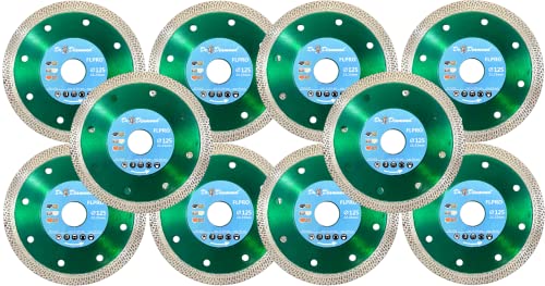 DR. DIAMOND | Diamanttrennscheibe FL-PRO für Fliesen und Keramik, mit Ornament-Diamantsegment | Ø 125/22,23mm | 10 Stück DR. DIAMOND | Diamanttrennscheibe FL-PRO für Fliesen und Keramik, mit Ornament-Diamantsegment | Ø 125/22,23mm | 10 Stück von Dr. Diamond