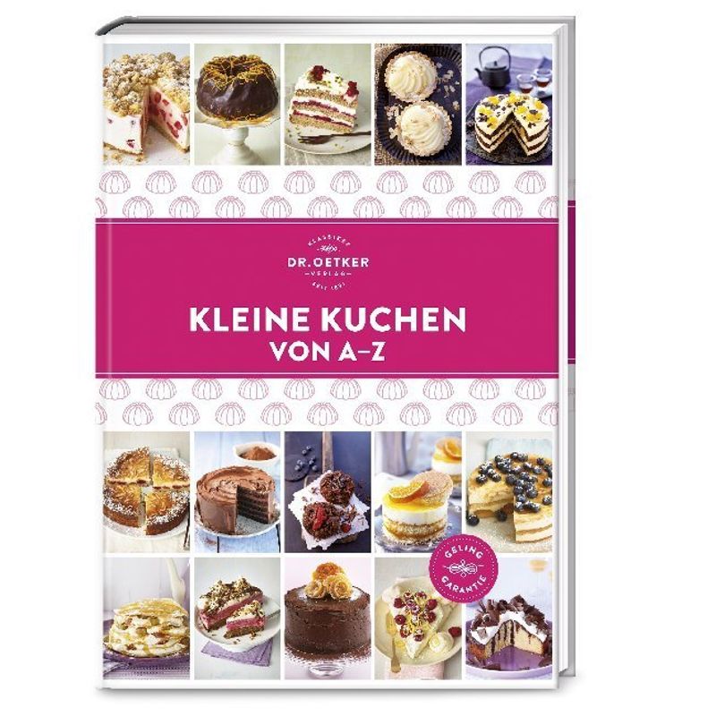 Kleine Kuchen Von A-Z, Gebunden von Dr. Oetker - ein Verlag der Edel Verlagsgruppe