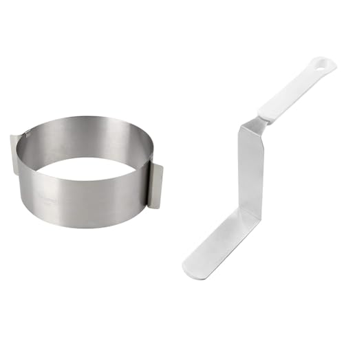Dr. Oetker 1919 Tortenring Ø16- Ø30cm & Winkelpalette extra hoch, Streichmesser zum Dekorieren und Verzieren von Torten Dr. Oetker 1919 Tortenring Ø16- Ø30cm & Winkelpalette extra hoch, Streichmesser zum Dekorieren und Verzieren von Torten von Dr. Oetker