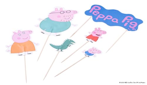 Dr. Oetker Papier Kuchen-Topper Peppa Wutz – Praktisches Set: 12 Stück – Dekoration für Kindergeburtstage und besondere Anlässe – Perfekt zum Backen mit Kindern und Fans von Peppa Pig Dr. Oetker Papier Kuchen-Topper Peppa Wutz – Praktisches Set: 12 Stück – Dekoration für Kindergeburtstage und besondere Anlässe – Perfekt zum Backen mit Kindern und Fans von Peppa Pig von Dr. Oetker