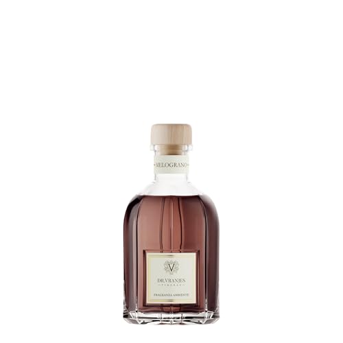 Dr. Vranjes - Melograno 250 ml Diffuser + Doppelback Weiße Stäbchen (3 Stück) – Luxuriöser Raumduft, Hergestellt in Italien, Hauptnoten: Fruchtig, Duftpyramide: Granatapfel, Wassermelone, Jasmin von Dr. Vranjes