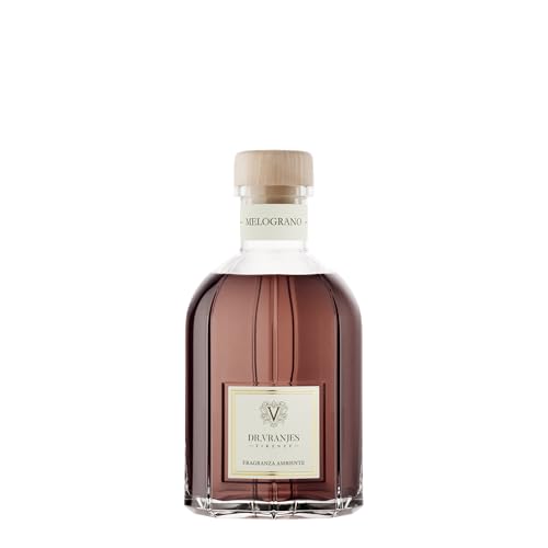 Dr. Vranjes - Melograno 500ml Diffuser + Doppelback Weiße Stäbchen (3 Stück) – Luxuriöser Raumduft, Hergestellt in Italien, Hauptnoten: Fruchtig, Duftpyramide: Granatapfel, Wassermelone, Jasmin von Dr. Vranjes