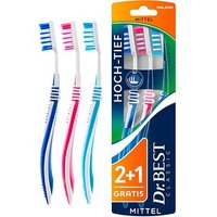 3 Dr.Best Hoch-Tief Zahnbürsten 3 Dr.Best Hoch-Tief Zahnbürsten von Dr.Best