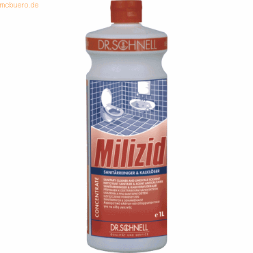 Dr.Schnell Sanitärreiniger Milizid VE=1l Dr.Schnell Sanitärreiniger Milizid VE=1l von Dr.Schnell