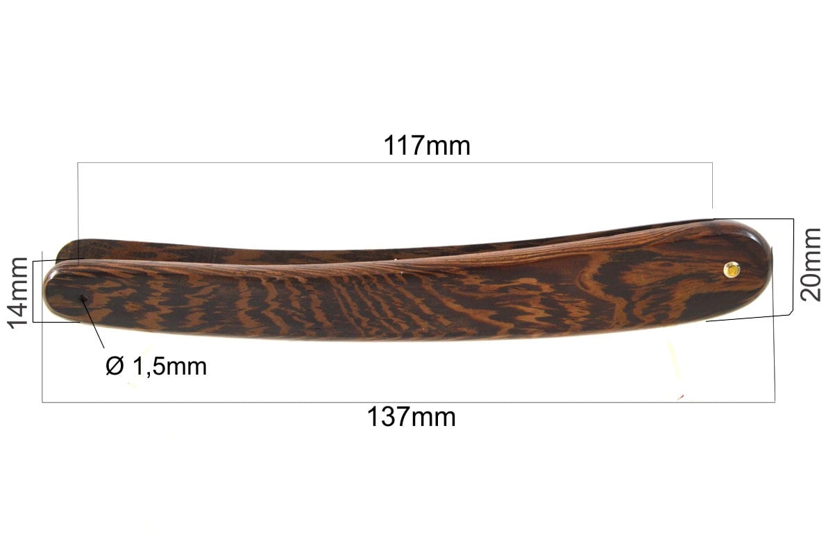 Rasiermesser Schale Aus Wenge Holz Für 5/8 Und 6/8 Rasierer/straight Razor Scale Made Of Wenga Wood Rasiermesser Schale Aus Wenge Holz Für 5/8 Und 6/8 Rasierer/straight Razor Scale Made Of Wenga Wood von DrDittmarGermany