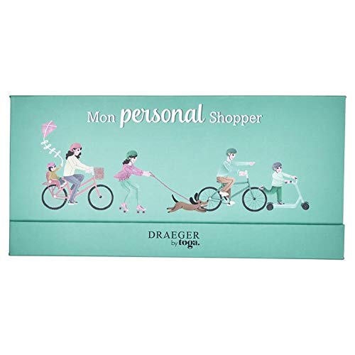 Draeger Paris – Personal Shopper – J'organise Mes Courses – Notizblock + Umschlag + Hardcover, magnetisch von DRAEGER