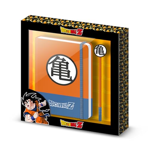 Dragon Ball Symbol-Geschenkbox mit Tagebuch und Fashion Kugelschreiber, Mehrfarbig Dragon Ball Symbol-Geschenkbox mit Tagebuch und Fashion Kugelschreiber, Mehrfarbig von KARACTERMANIA