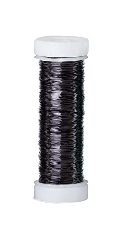 Kupferlackdraht, Ø 0,25mm, 50m Schwarz von Drahtverarbeitung Preißler