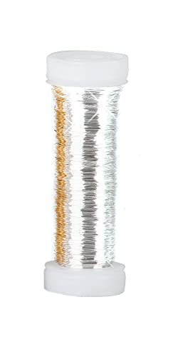 Kupferlackdraht, Ø 0,25mm, 50m Silberfarben von Drahtverarbeitung Preißler