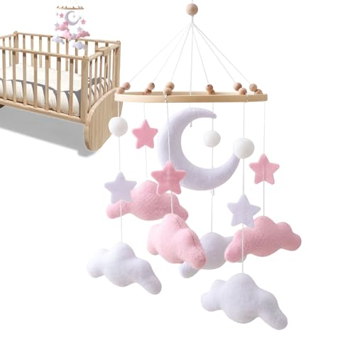 Dranng Beistellbett Spielzeug Fürs Kinderzimmer | Wolken Spielbogen Für Stubenwagen,Filz Deko Spiel Für Kinder Dranng Beistellbett Spielzeug Fürs Kinderzimmer | Wolken Spielbogen Für Stubenwagen,Filz Deko Spiel Für Kinder von Dranng