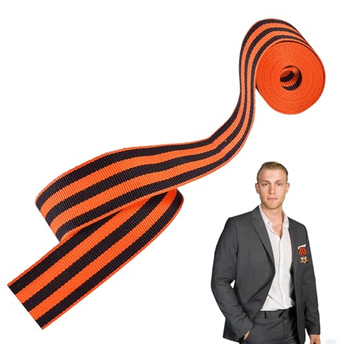 Dranng St. Georgs Band - Dekorationsband Für Kleidung & Sammelbare Accessoires | Sammelbare Deko-Accessoires Für Mäntel Als Erinnerung Zum Siegestag Dranng St. Georgs Band - Dekorationsband Für Kleidung & Sammelbare Accessoires | Sammelbare Deko-Accessoires Für Mäntel Als Erinnerung Zum Siegestag von Dranng
