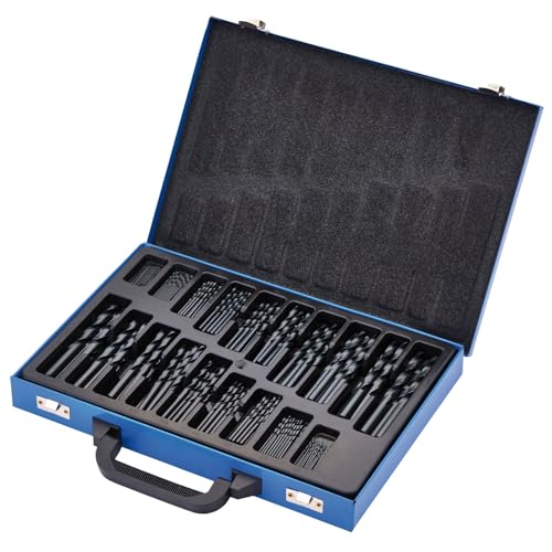 Draper HSS-Bohrer-Set, schwarz, 170-teilig, 08854, für Metall, Holz und Kunststoff Draper HSS-Bohrer-Set, schwarz, 170-teilig, 08854, für Metall, Holz und Kunststoff von Draper