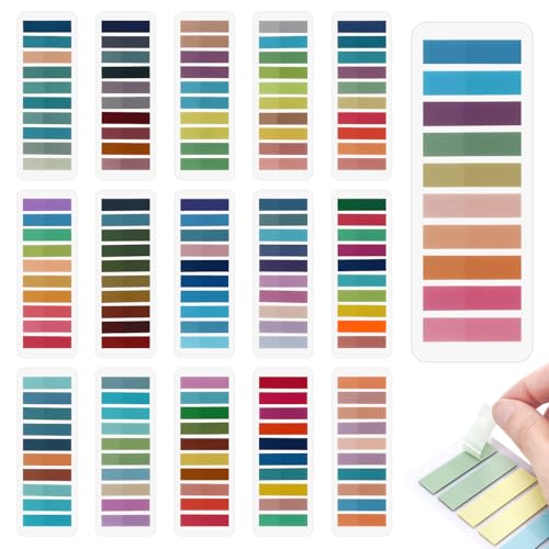 3200 Stück Haftnotizen, 16 Stile Sticky Notes, Pastell Haftmarker Index Tabs, Klebezettel Klein, Haftnotizen Pastell für Büro Schule Books Seitenmarkierung Klebemarkierung 3200 Stück Haftnotizen, 16 Stile Sticky Notes, Pastell Haftmarker Index Tabs, Klebezettel Klein, Haftnotizen Pastell für Büro Schule Books Seitenmarkierung Klebemarkierung von Draupnir