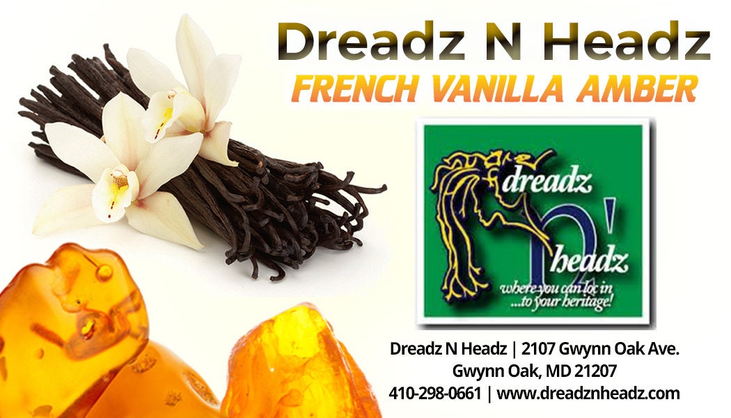 French Vanilla Amber Haar - & Körperöl von DreadzNHeadzBoutique