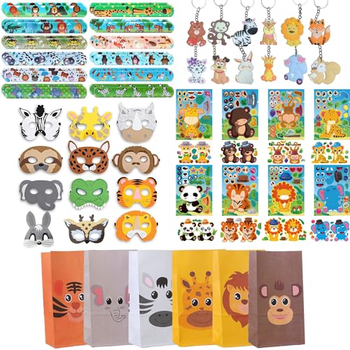 60Stück Mitgebsel Kindergeburtstag Gastgeschenke Dschungel Geburtstag Mitgebsel Kinder Tiermasken Schlüsselanhänger Silikonringe Tier Schnapparmband Geschenktüte Dschungel Safari Party Zubehör Kinder 60Stück Mitgebsel Kindergeburtstag Gastgeschenke Dschungel Geburtstag Mitgebsel Kinder Tiermasken Schlüsselanhänger Silikonringe Tier Schnapparmband Geschenktüte Dschungel Safari Party Zubehör Kinder von Dream HorseX