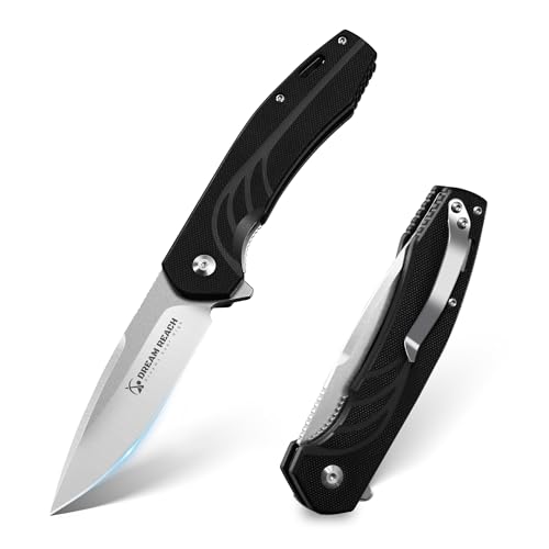 Dream Reach Klappmesser Taschenmesser Outdoor - Camping Messer mit Ergonomischer Griff in Geschenkbox für Männer Dream Reach Klappmesser Taschenmesser Outdoor - Camping Messer mit Ergonomischer Griff in Geschenkbox für Männer von Dream Reach