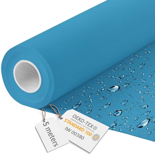 DreamRoots Segeltuch Wasserdicht - Polsterstoff Meterware 160 cm breit - Wasserabweisender Stoff 220 g/m2 600D - Markisenstoff Wasserdicht Meterware Aral 5M DreamRoots Segeltuch Wasserdicht - Polsterstoff Meterware 160 cm breit - Wasserabweisender Stoff 220 g/m2 600D - Markisenstoff Wasserdicht Meterware Aral 5M von DreamRoots