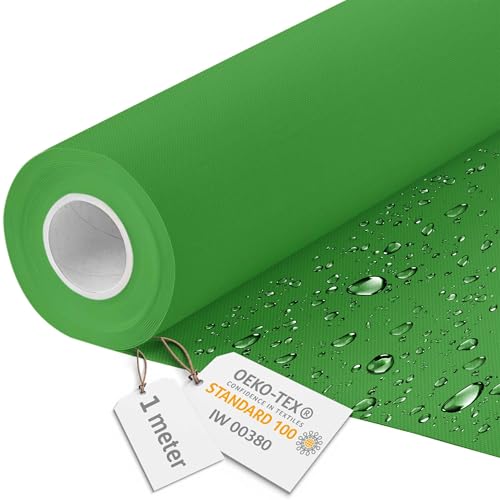 DreamRoots Segeltuch Wasserdicht - Polsterstoff Meterware 160 cm breit - Wasserabweisender Stoff 220 g/m2 600D - Markisenstoff Wasserdicht Meterware Dublin 1M von DreamRoots