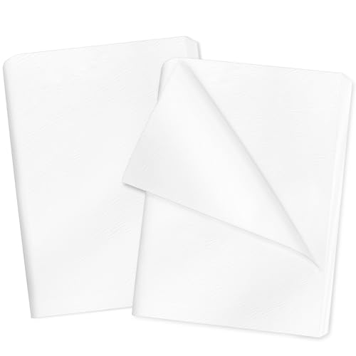 100 Blatt Seidenpapier Weiß 50x70 cm, Packseide Verpackungsmaterial, Geschenkpapier für Hochzeiten, Geburtstage, Babyparty & DIY Bastelprojekte, Ideal als Deko, Füllmaterial oder Geschenkverpackung 100 Blatt Seidenpapier Weiß 50x70 cm, Packseide Verpackungsmaterial, Geschenkpapier für Hochzeiten, Geburtstage, Babyparty & DIY Bastelprojekte, Ideal als Deko, Füllmaterial oder Geschenkverpackung von Dreamark