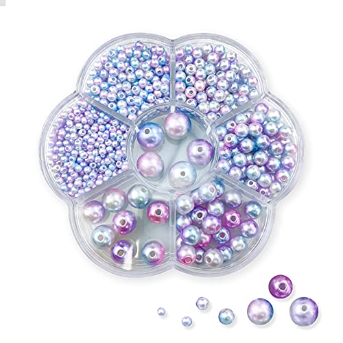 Dreamark 1150 Stück Perlen Fabrig Set, 3/4/5/6/8/10/12mm Bunte Runde Perlen zum Auffädeln Perlen Ketten Selber Machen Set Perlen für Armbänder, Ohrringe, Halskette, Schmuck und Kleidung Dekorieren Dreamark 1150 Stück Perlen Fabrig Set, 3/4/5/6/8/10/12mm Bunte Runde Perlen zum Auffädeln Perlen Ketten Selber Machen Set Perlen für Armbänder, Ohrringe, Halskette, Schmuck und Kleidung Dekorieren von Dreamark