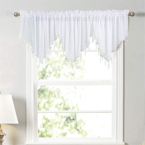 Dreamskull Scheibengardine Bistrogardine Kurzgardine Kurzstores Voile Gardinen Gardine Kurz Kleinfenster Küche Vorhang Transparent Modern Landhaus mit Tunnelzug Wohnzimmer Kinderzimmer 60cm Hoch Dreamskull Scheibengardine Bistrogardine Kurzgardine Kurzstores Voile Gardinen Gardine Kurz Kleinfenster Küche Vorhang Transparent Modern Landhaus mit Tunnelzug Wohnzimmer Kinderzimmer 60cm Hoch von Dreamskull