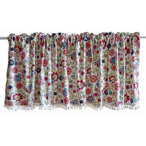 Dreamskull Scheibengardine Bistrogardine Landhaus Kurz Küche Modern Blickdicht Kurzstores Gardinen Kurzgardinen Küchengardine Stangendurchzug mit Blumenmuster Blumen 150 cm Breit Kleinfenster Dreamskull Scheibengardine Bistrogardine Landhaus Kurz Küche Modern Blickdicht Kurzstores Gardinen Kurzgardinen Küchengardine Stangendurchzug mit Blumenmuster Blumen 150 cm Breit Kleinfenster von Dreamskull
