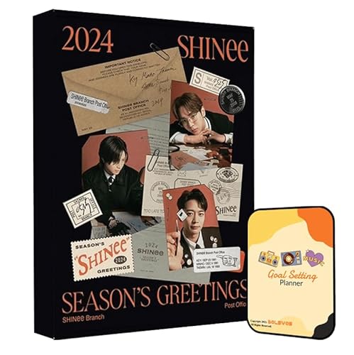 2024 Season's Greetings SHINee Album [Season's Greetings]+Pre Order Benefits+BolsVos K-POP Inspired Freebies von Dreamus