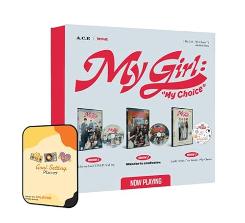 A.C.E My Girl: "My Choice" Album [My Girl Season 1+2+3 ver. Full Album Set]+Pre Order Benefits+BolsVos Exclusive K-POP Inspired Digital Merches von Dreamus