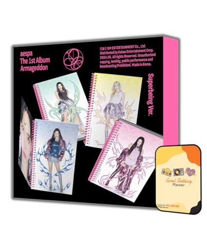 AESPA Album - Armageddon (Superbeing Ver.) (Superbeing) Random ver.+Pre Order Benefits+BolsVos Exclusive K-POP Giveaways Package von Dreamus